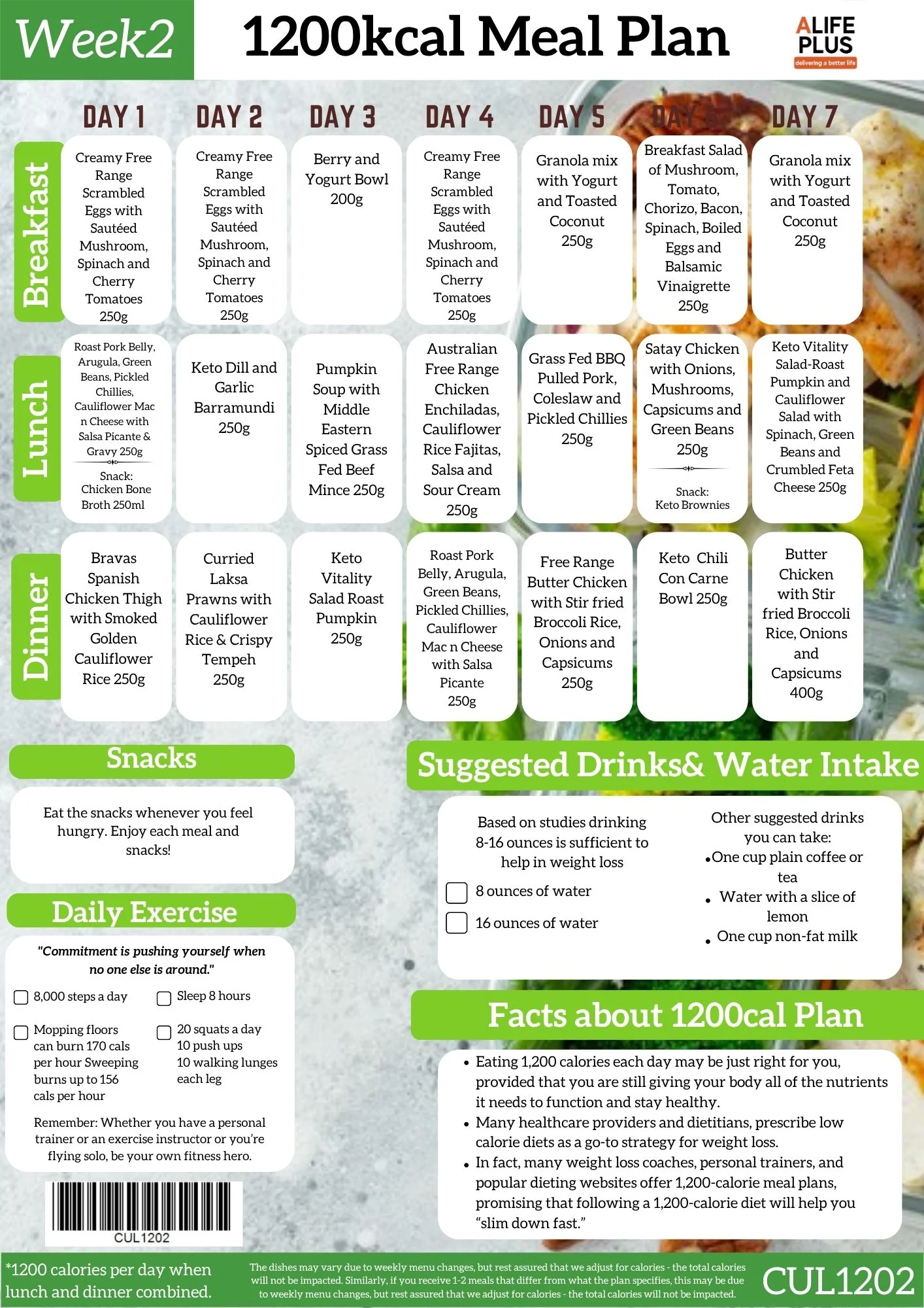 1200 calories NDIS Keto Meal Plan - Image 6