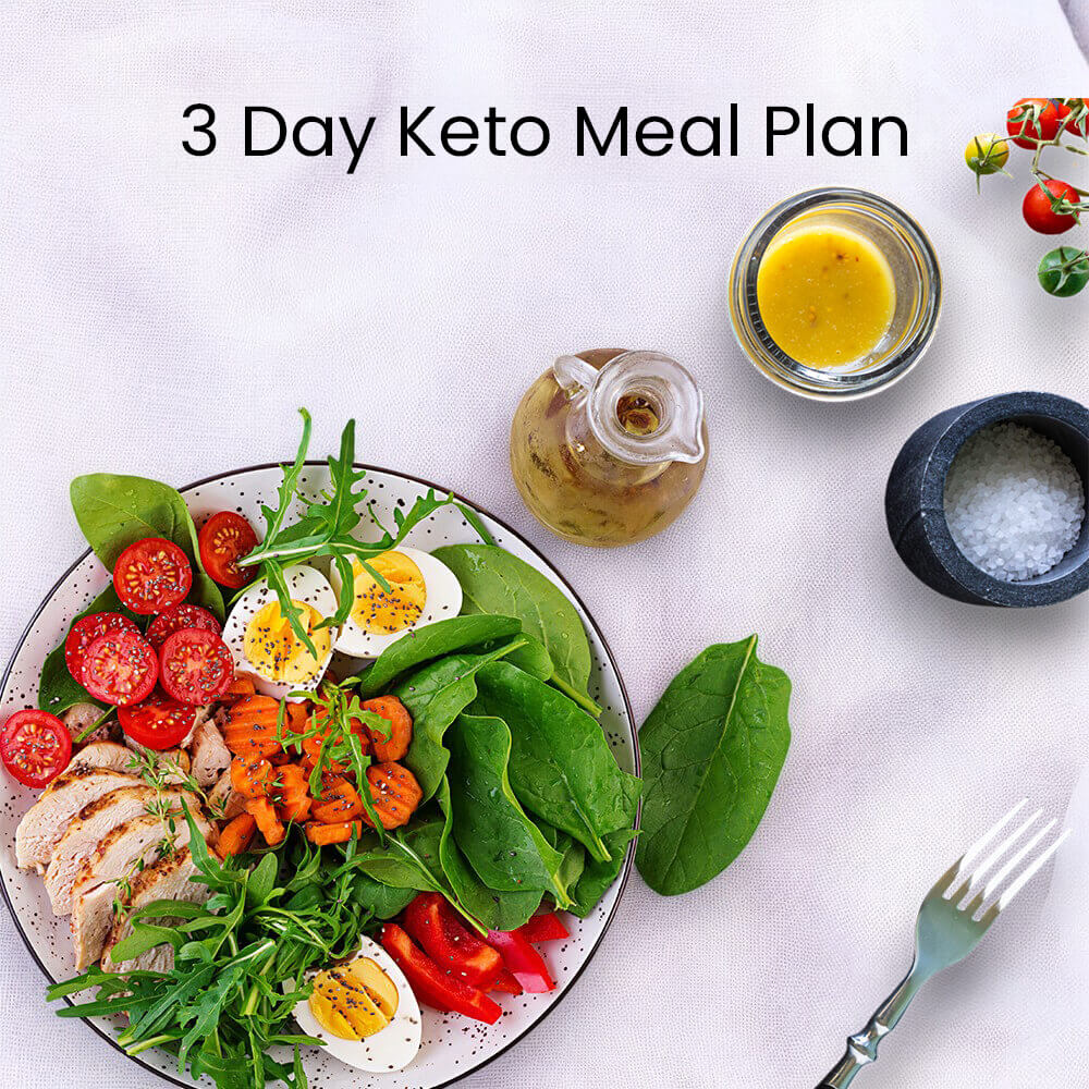 3 Day Keto Diet Meal Plan - Lunch & Dinner