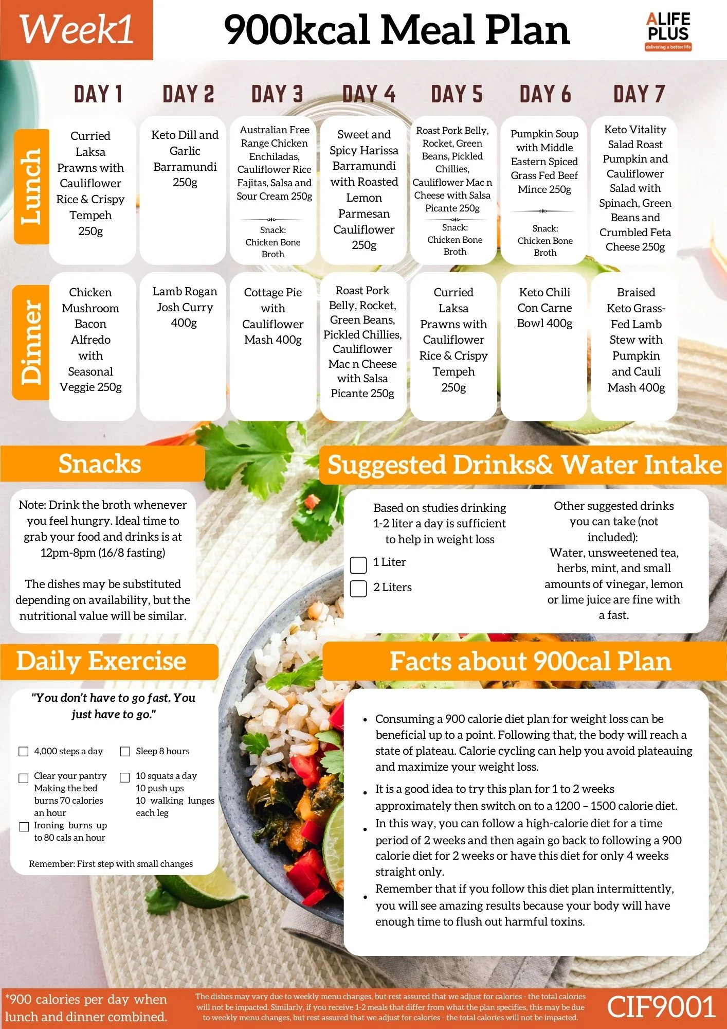 900cal IF Meal Set #1 - Image 2