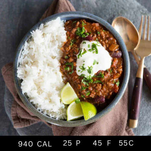Chili Con Carne Rice Bowl (Gluten-free) - Image 2