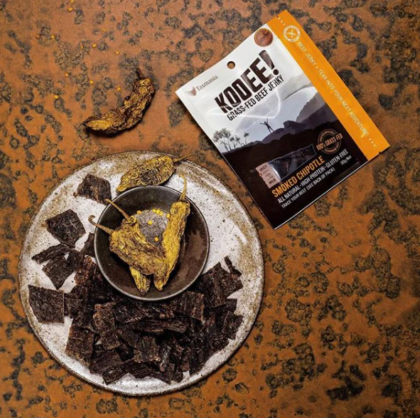 Kooee! Snacks Beef Jerky - Smoked Chipotle  (Gluten Free) - 30g. - Image 3