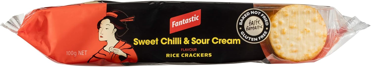 Fantastic Rice Crackers – Sweet Chilli & Sour Cream | 100g - Image 4