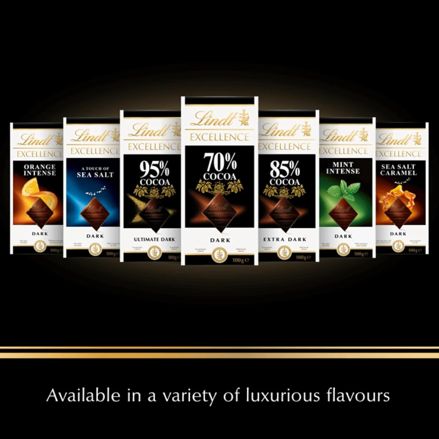 Lindt Excellence 95% Dark Chocolate – Intense & Rich | 80g - Image 6