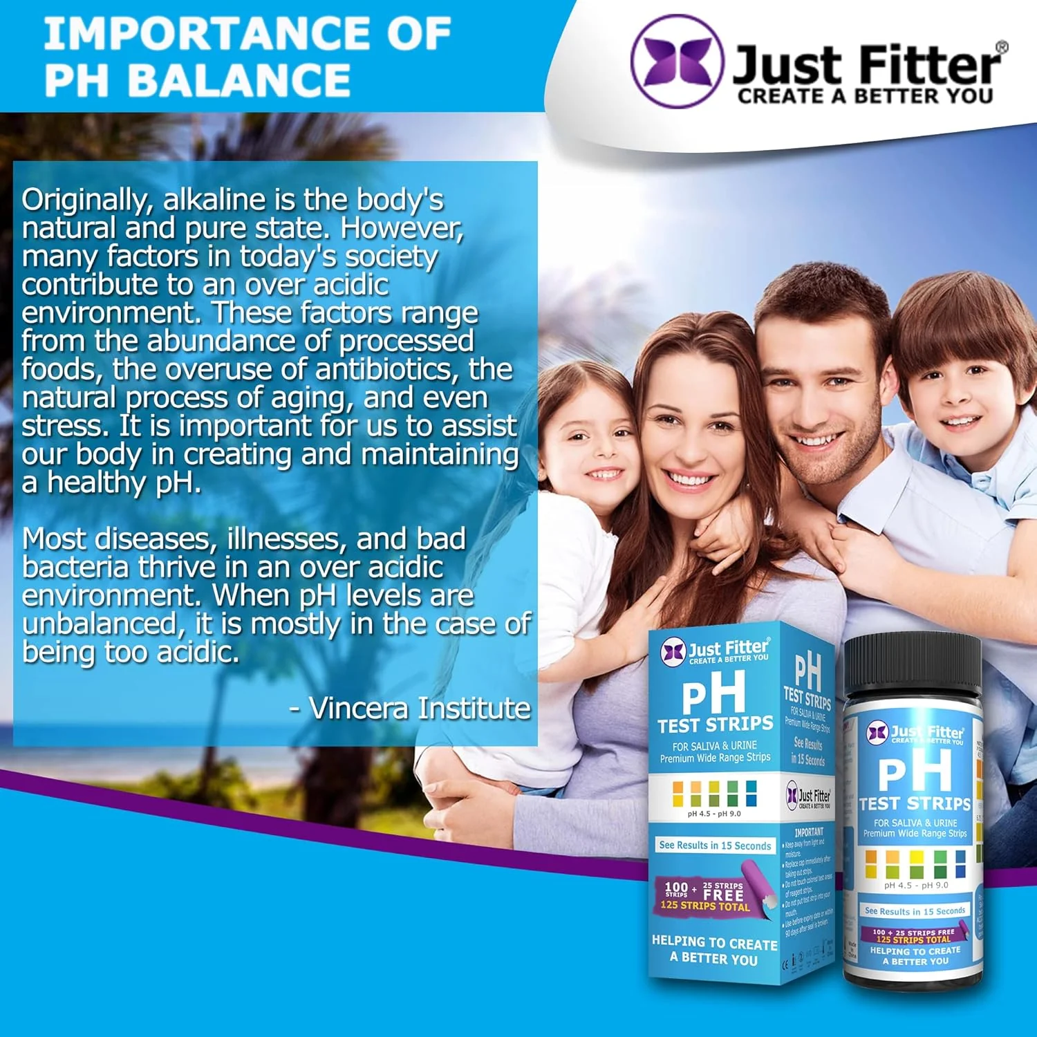 pH Test Strips – Fast & Accurate Alkaline & Acid Level Testing - Image 2