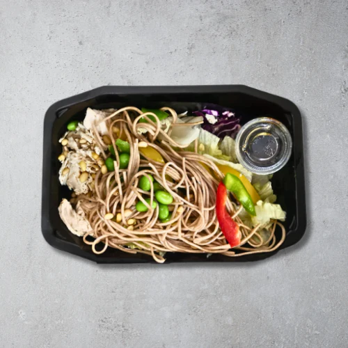 Soba Noodles with Asian Flavoured Aroma Chicken Salad - Image 2