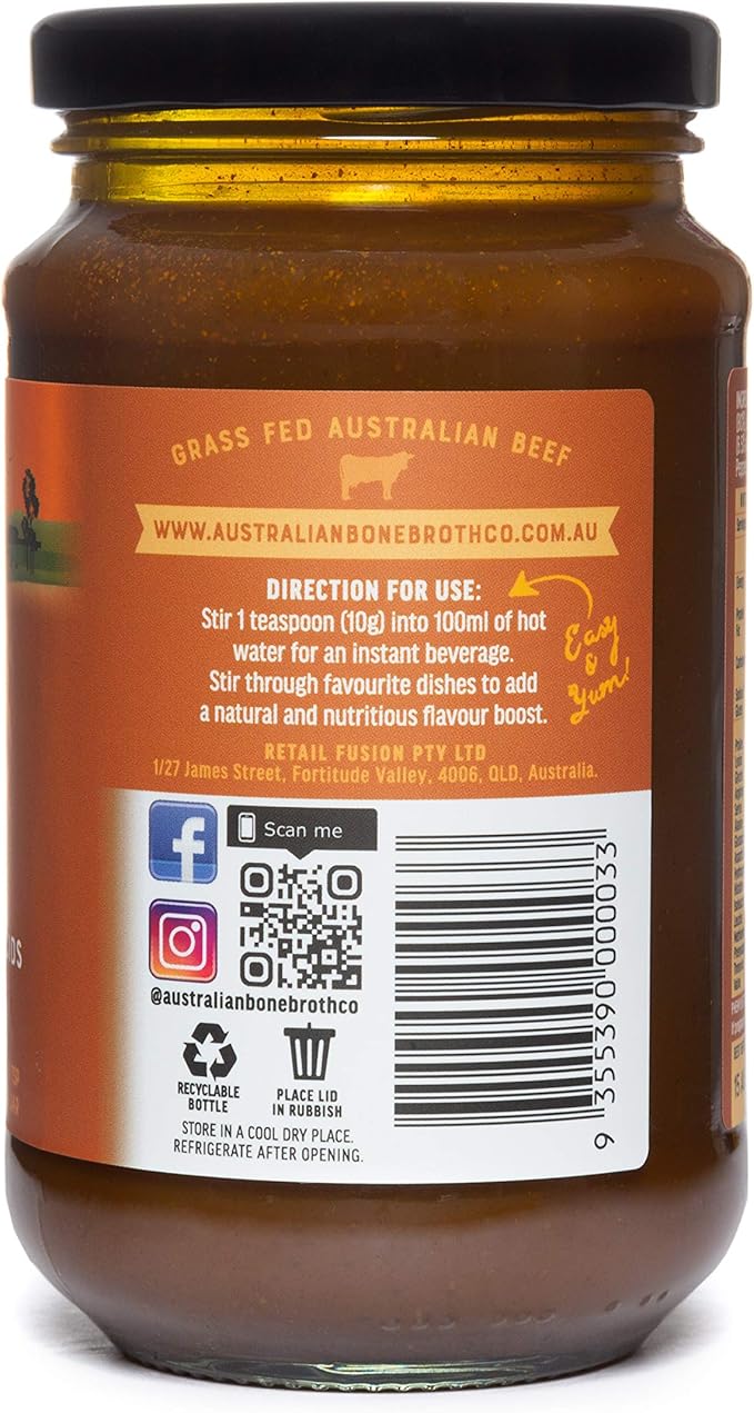 Turmeric Beef Bone Broth Concentrate - Keto Concentrates - Image 2