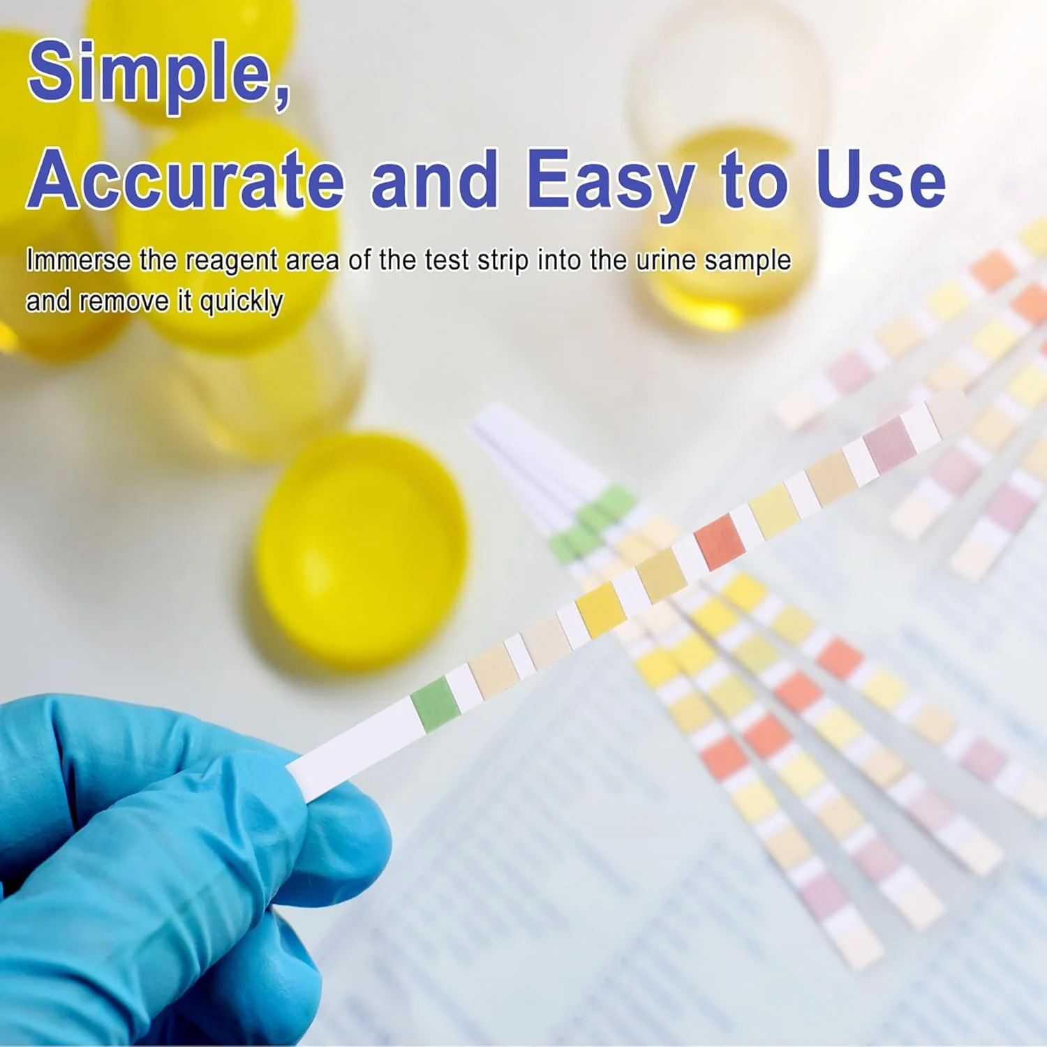 Urinalysis Test Strips – 10 Parameter Home Urine Test Kit | 100 Strips - Image 4